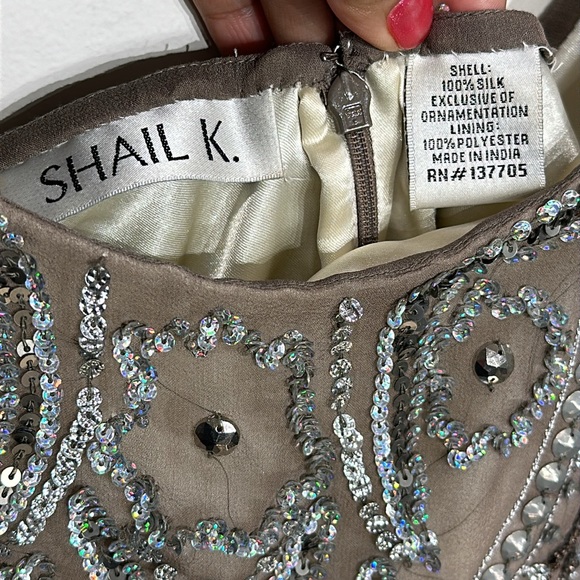 Shail K. Mini Sequin & Silk Dress - Picture 13 of 16